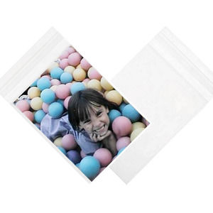 (2 PK) Clearbags Crystal Clear Bags w/ Flap 5 1/4" x 7 1/8" 2 x 100-Pks B75S